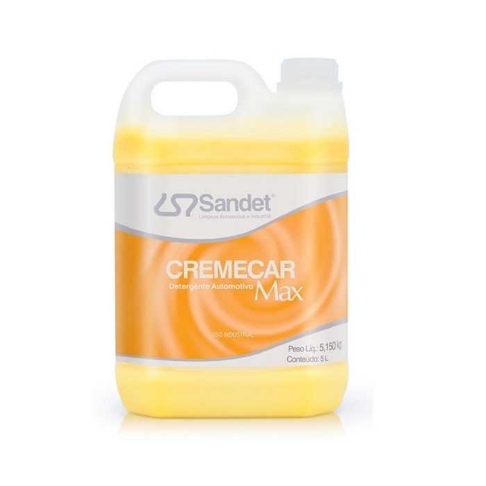 Shampoo Automotivo Cremecar Max 5 Litros - Sandet