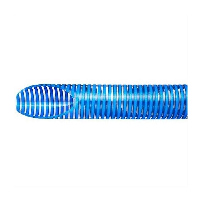 Mangueira Transparente Com Espiral Azul Leve KM-L 2" Kanaflex 05282 Metro