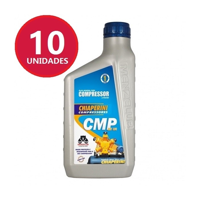 Óleo Mineral para Compressores - Chiaperini CMP AW 150 - 10 Unidades