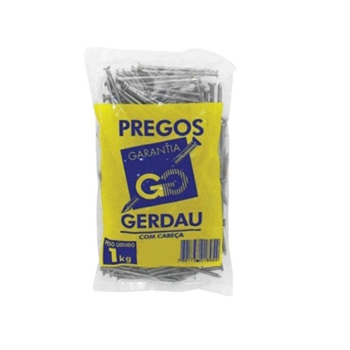 Prego 18x30 Gerdau 1Kg