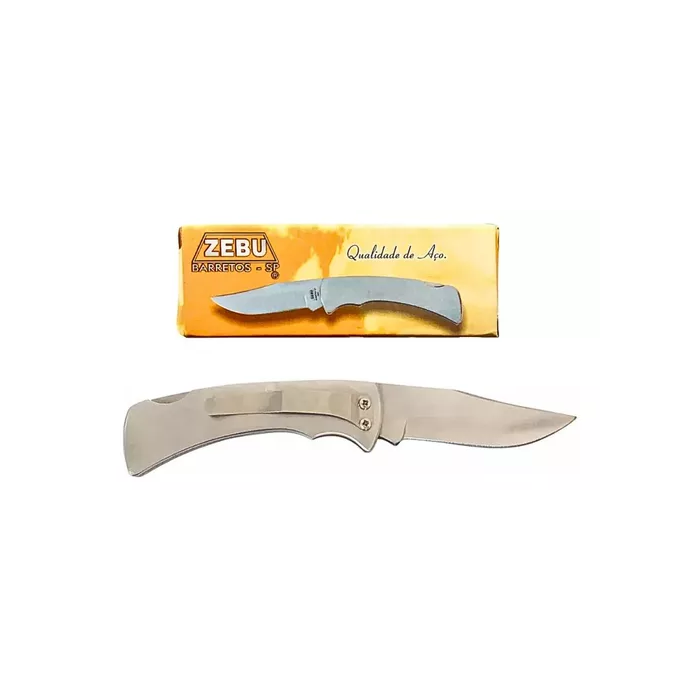 Canivete Inox com Trava 301 Zebu