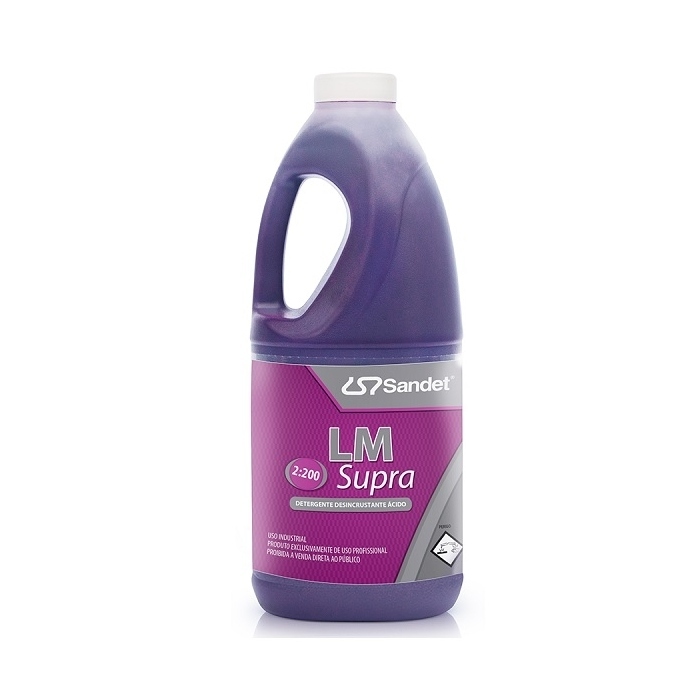 Ativado LM Supra Concentrado Detergente Desincrustante 2 Litros - Sandet