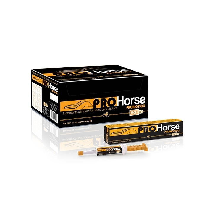 Pró Horse 34 g - Suplemento Mineral para Equinos com Próbioticos e prébioticos - NOXON