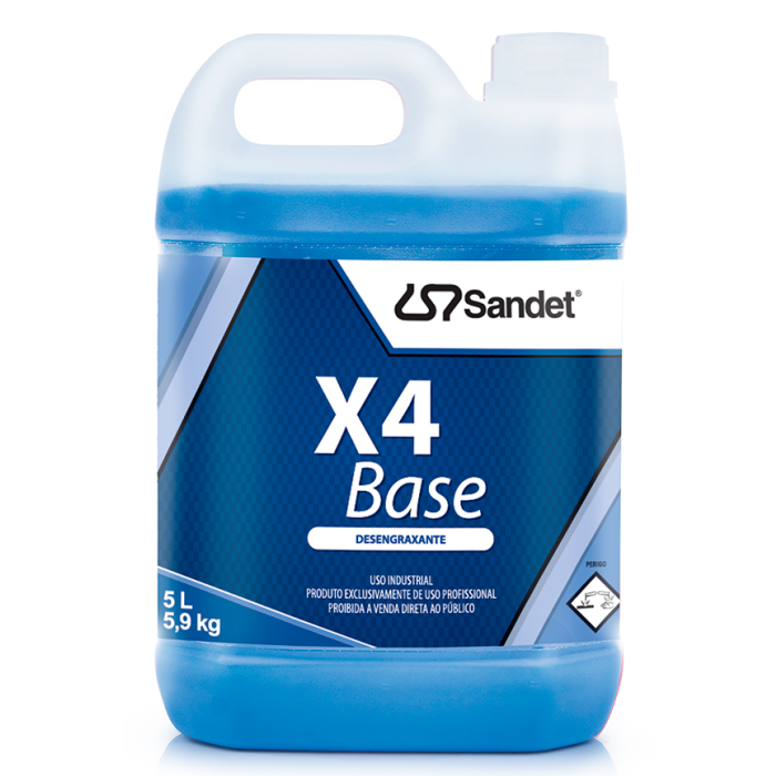 Desengraxante X4 Base 5 Litros Sandet