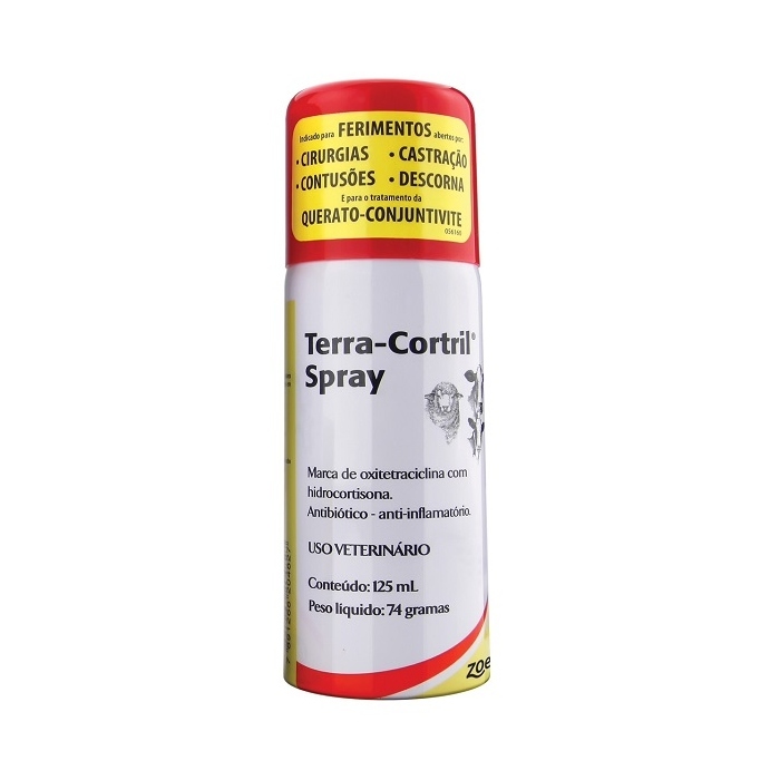 Terra-Cortril Spray 125 mL - ZOETIS