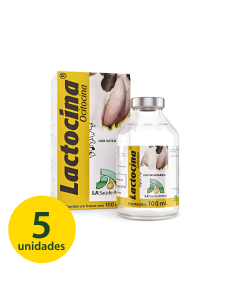 Lactocina 100 mL JA Saúde Animal - 5 Unidades