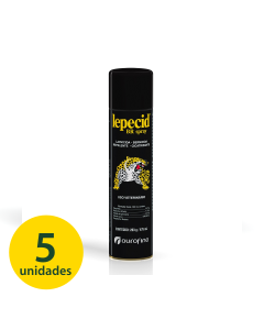 Mata Bicheira Spray Lepecid 475mL Ouro Fino - 5 Unidades
