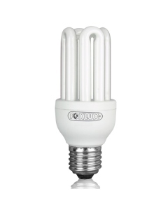 Lâmpada Fluorescente Compacta Luz Branca Tipo U 15W 220V – Foxlux UB15.2