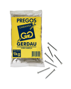 Prego 18x24 Gerdau 1Kg