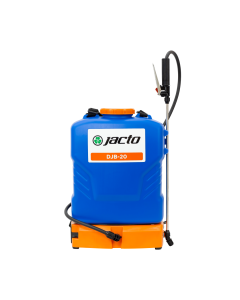 Pulverizador e Dosador Costal a Bateria 20L DJB20 Jacto - Brinde Kit Vestimenta + Luva